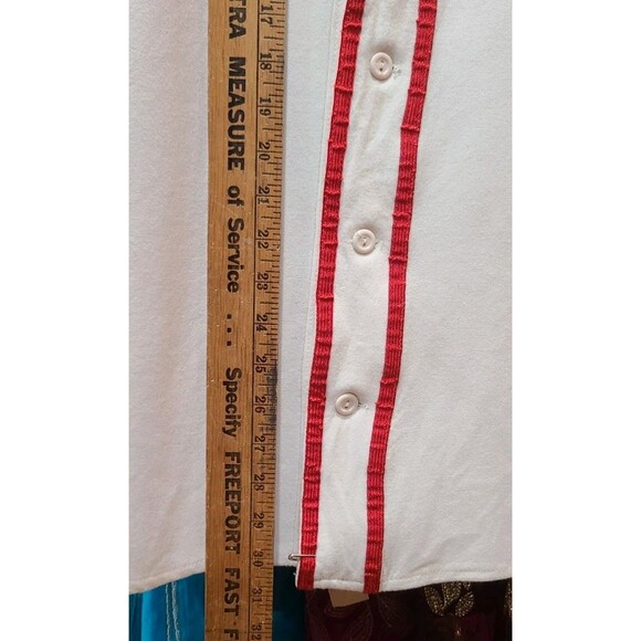 Brixton WooL Baseball Jersey Embroidered Logo Varsity Grunge Med Rock - Picture 6 of 8